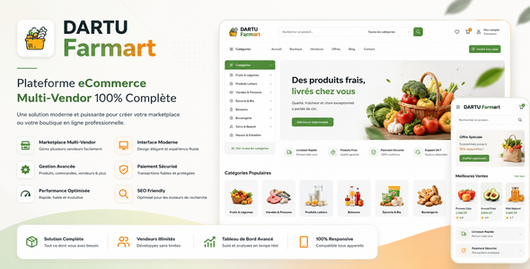 DARTU Farmart - eCommerce Solution