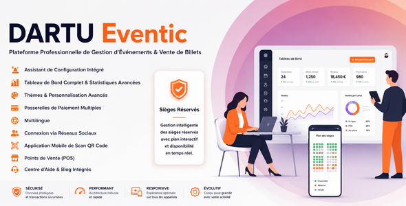 DARTU Eventic - Ticket Sales and Event Management System