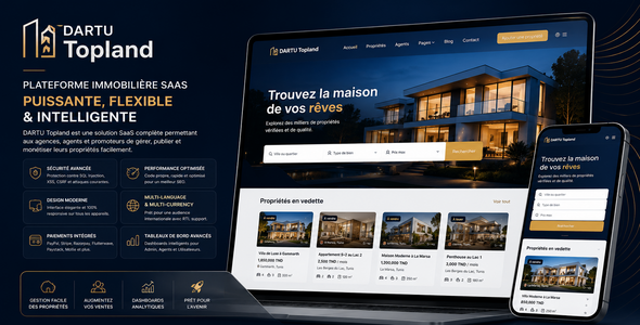 DARTU - TopLand Real Estate Agency Portal