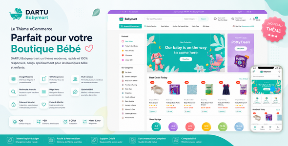 DARTU Babymart - Kids & Baby eCommerce
