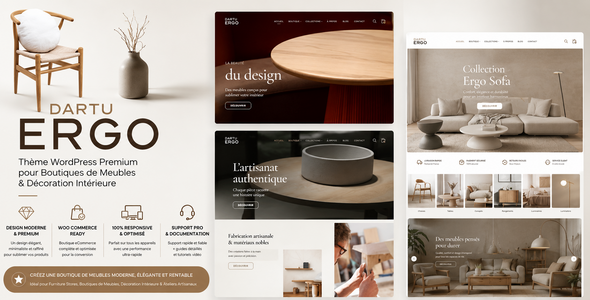 DARTU Ergo - Mobilier, Furniture Store & Home Decor eCommerce