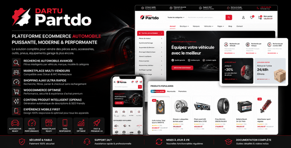 DARTU Partdo - Auto Parts and Tools Shop
